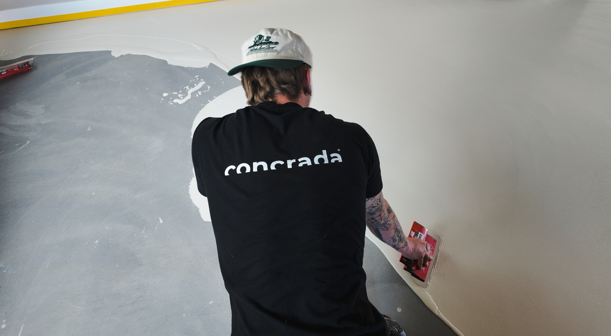 Concrada Applying