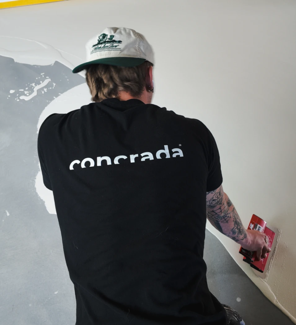 Concrada Applying