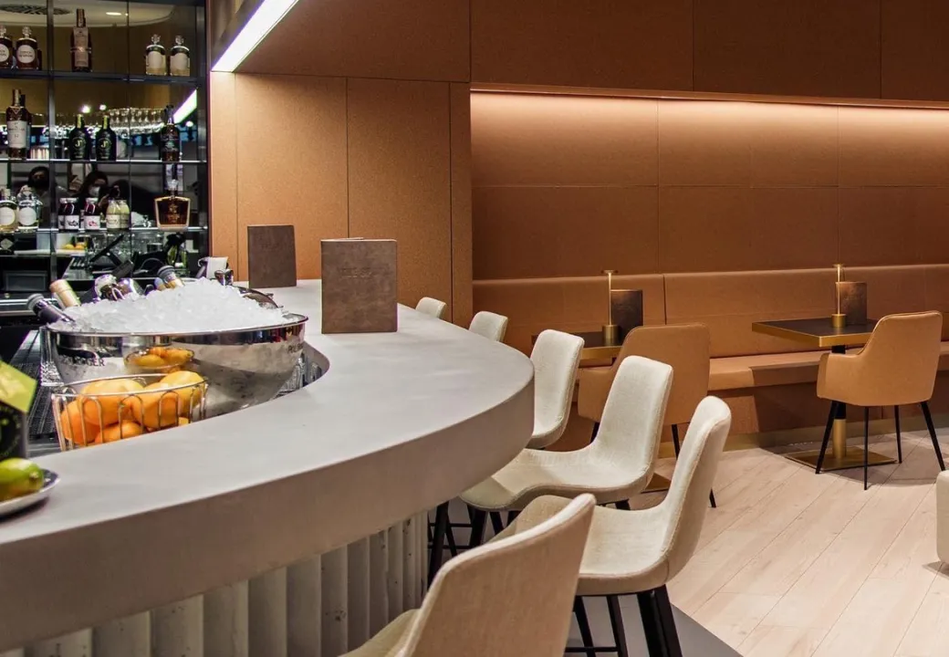 Betonstuc keuken / bar