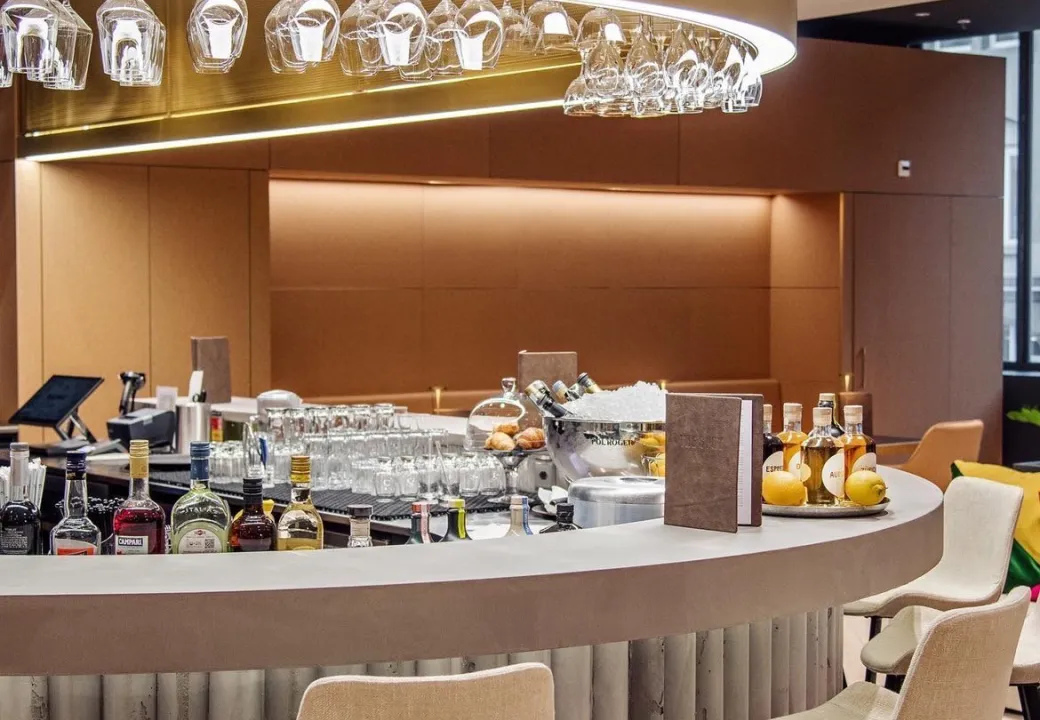 Betonstuc keuken / bar 2