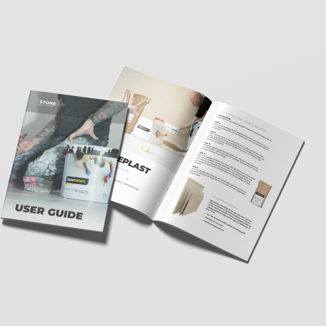 Thumbnail User Guide mockup