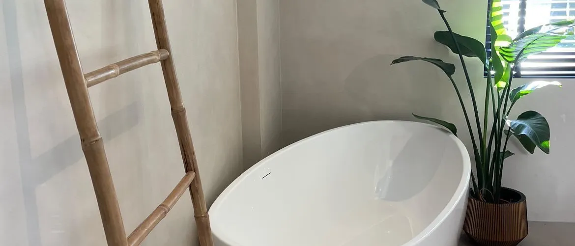 Badkamer basebeton bad