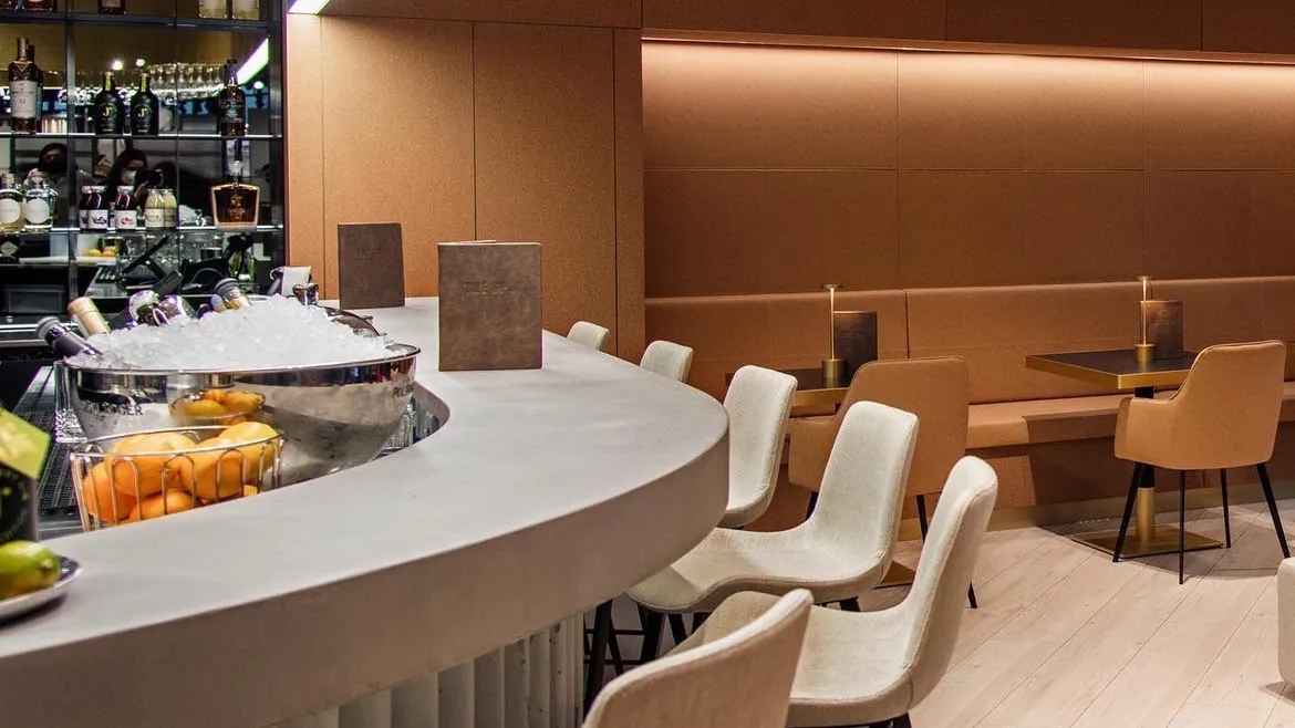 Betonstuc keuken / bar