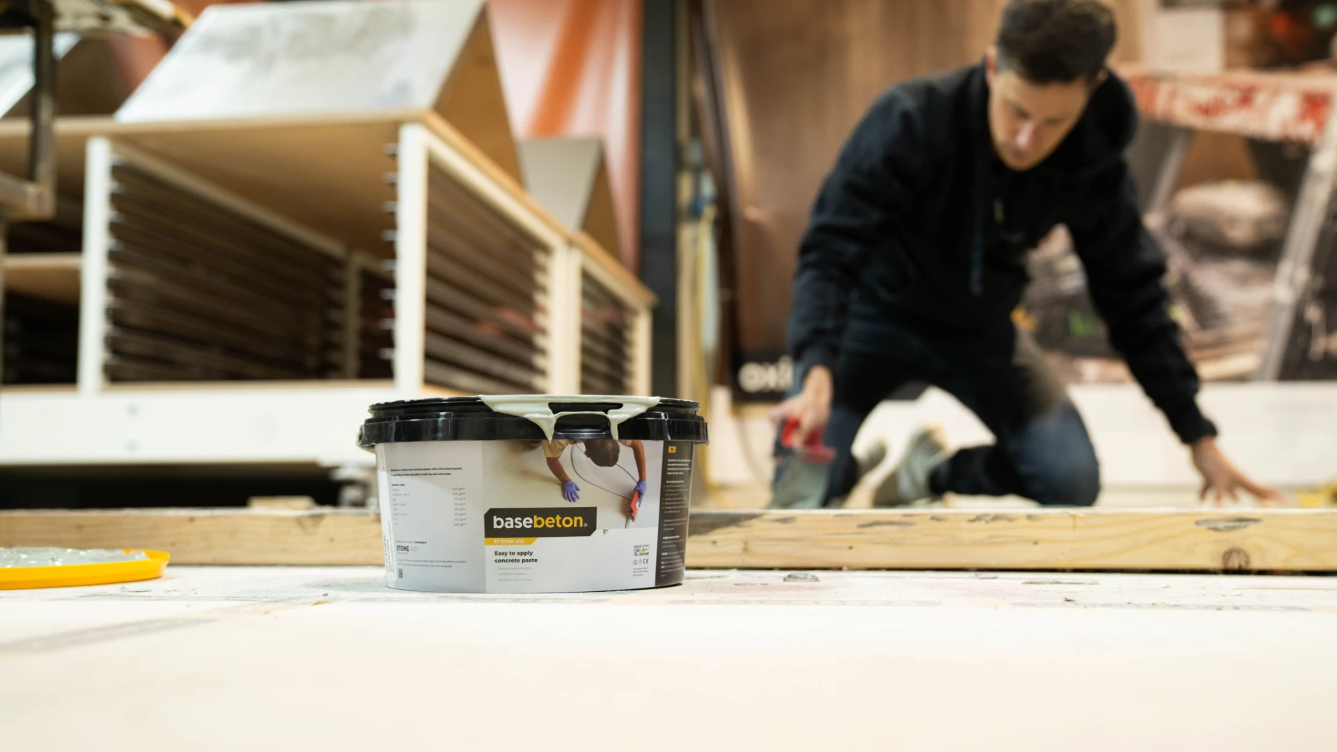 Basebeton Grit training Stone Age