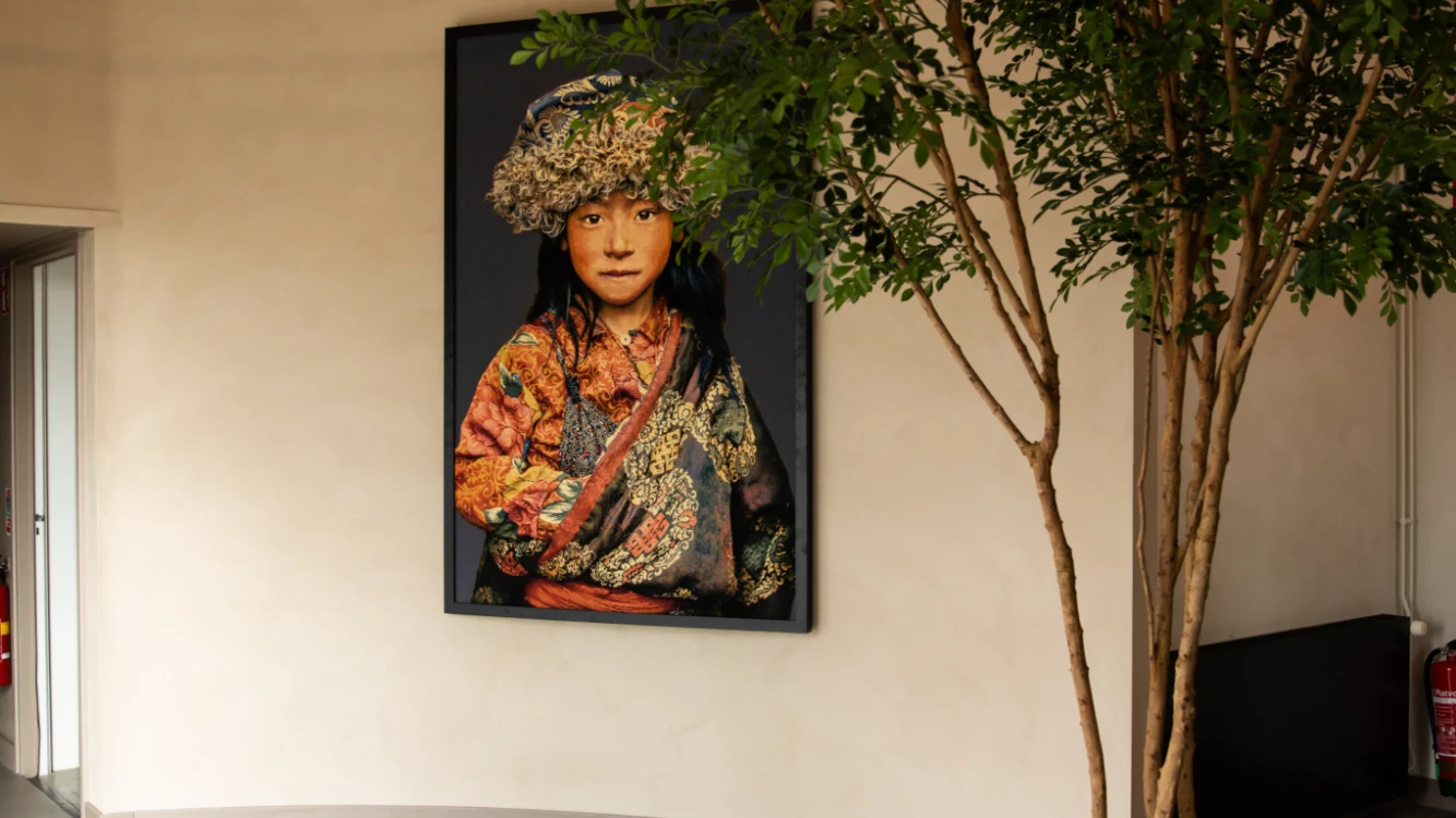 Showroom microcement