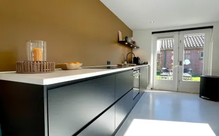 Betonvloer - keuken