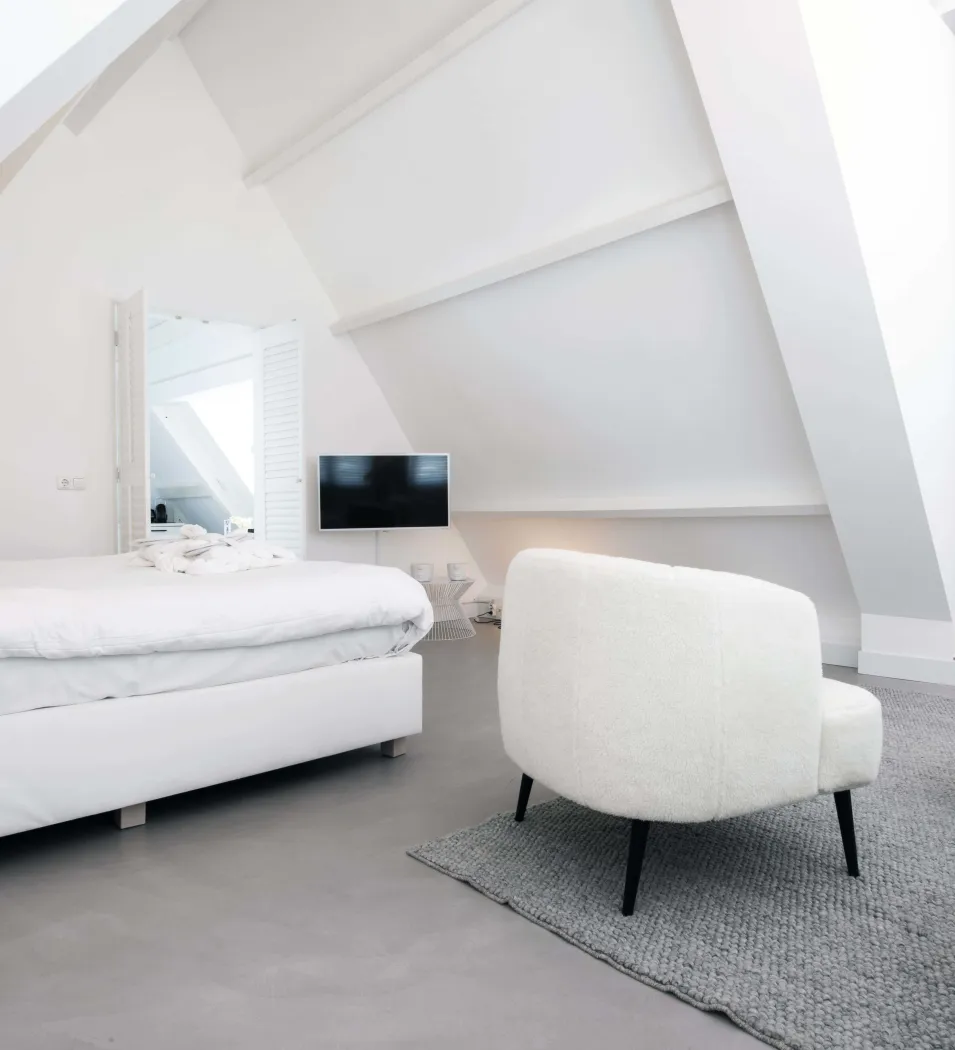 Basebeton slaapkamer