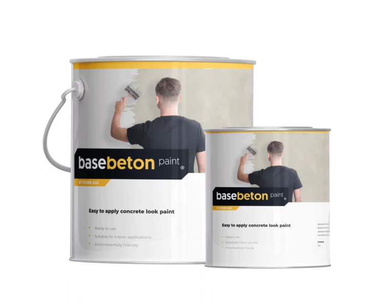 Basebeton Paint mockup set