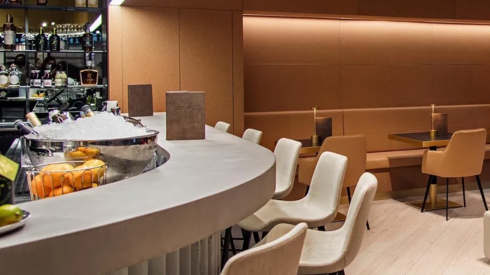 Betonstuc keuken / bar