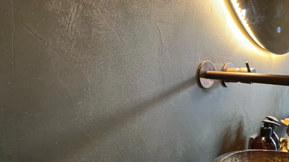 Badkamer Oxidestuc 1