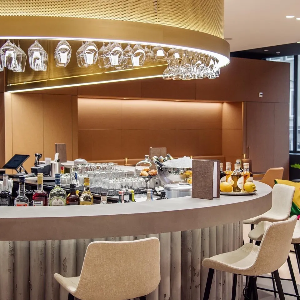 Betonstuc keuken / bar 2