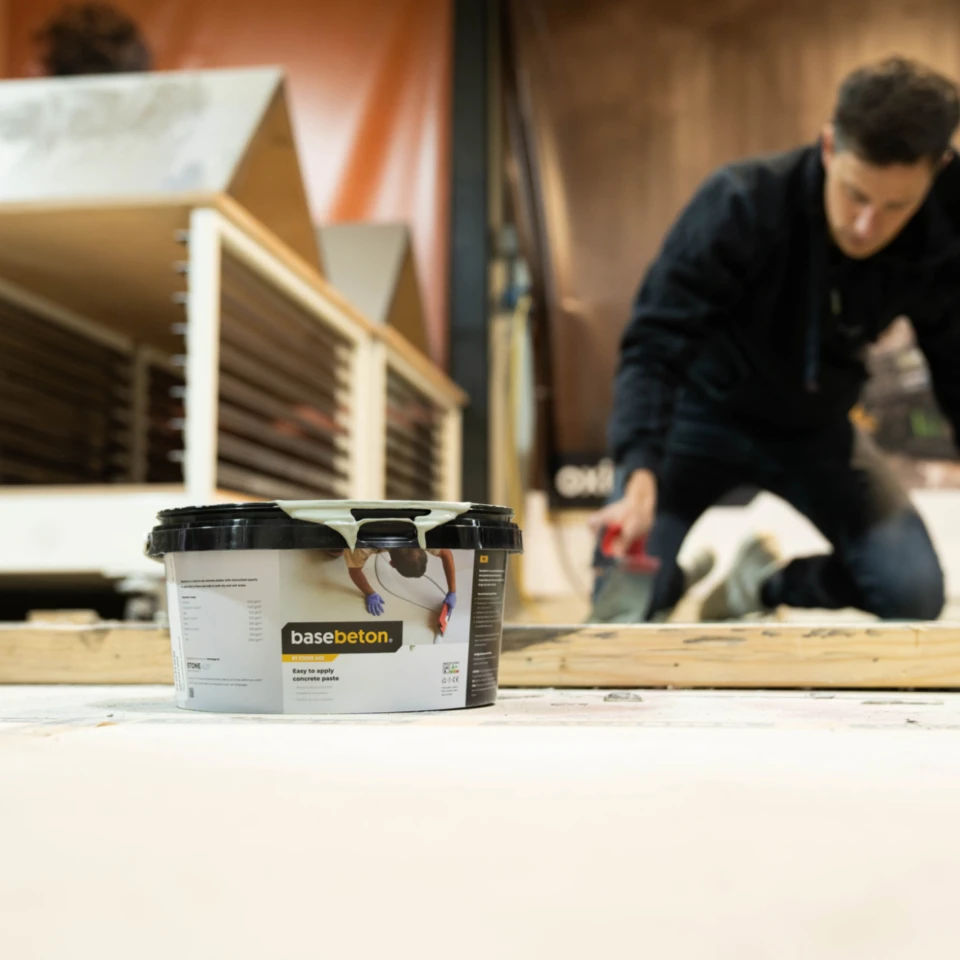 Basebeton Grit training Stone Age