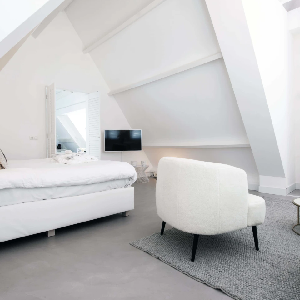 Basebeton slaapkamer